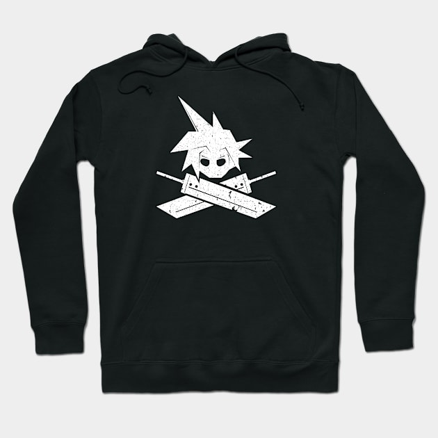 Cloud and Crossbones Hoodie by ZombieMedia